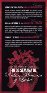 Cartel Rabia, Memoria, Lucha