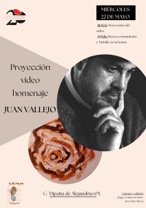 Proyección del vídeo homenaje a Juan Vallejo