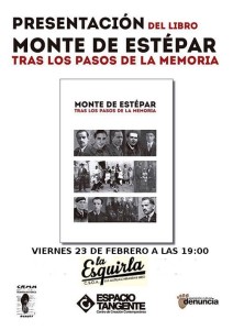 Presentación del libro “Monte de Estépar” en Miranda de Ebro