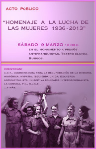 cartel homenaje